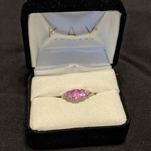 Pink Sapphire Ring